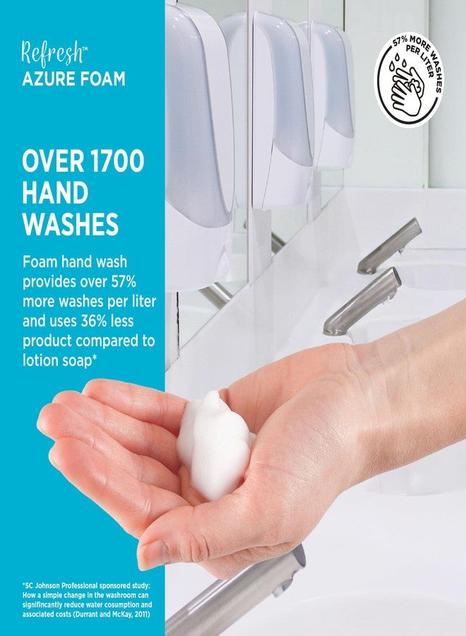 SC Johnson Professional REFRESH AZURE FOAM HAND SOAP 1.2 LITER TOUCH FREE, 3 PACK - Image 2
